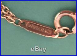 Tiffany & Co Return To Love Heart Key Charm Bracelet Sterling Silver Small 6