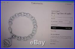 Tiffany & Co Return To Tiffany Heart Tag Charm Bracelet in Sterling Silver