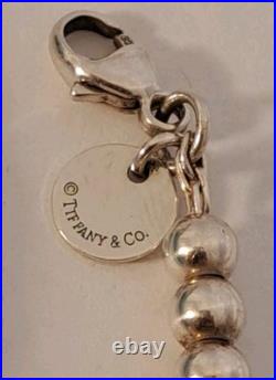Tiffany & Co Return to Tiffany Blue Enamel Mini Heart Tag Bead 7 Bracelet Bag Tiffany & Co Return to Tiffany Blue Enamel Mini Heart Tag Bead 7 Bracelet Bag