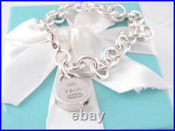 Tiffany & Co Silver 1837 Padlock Round Charm Bracelet