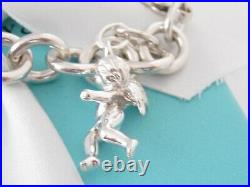 Tiffany & Co Silver Angel Cherub Charm Bracelet Pouch