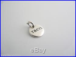 Tiffany & Co Silver Black Enamel Charm Pendant Clasp 4 Necklace / Bracelet
