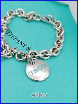 Tiffany & Co. Silver Charms 18 Bracelet