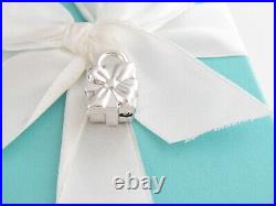 Tiffany & Co Silver Gift Padlock Charm Pendant 4 Necklace Or Bracelet