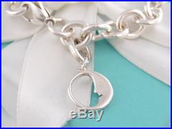 Tiffany & Co Silver Man In The Moon Charm Bracelet Bangle Box Included