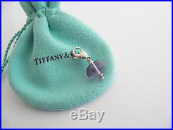Tiffany & Co Silver Picasso Amethyst Gemstone Pendant Charm 4 Necklace Bracelet