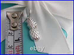 Tiffany & Co Silver Pineapple Charm Pendant For Necklace Bracelet