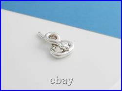 Tiffany & Co Silver RARE 1979 Snake Charm Pendant 4 Bracelet / Necklace
