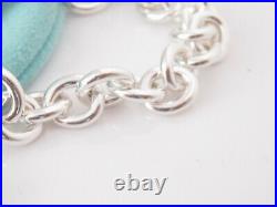 Tiffany & Co Silver Star Charm Bracelet Bangle