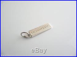 Tiffany & Co Silver Street Sign Charm Pendant Clasp For Necklace / Bracelet