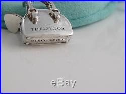 Tiffany & Co Silver Yellow Enamel Heart Handbag Purse Charm 4 Necklace Bracelet