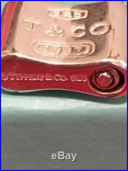 Tiffany & Co Sterling Silver 1837 Padlock Bracelet Lock Charm