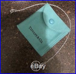 Tiffany & Co. Sterling Silver Anchor charm And Chain. Excellent Condition