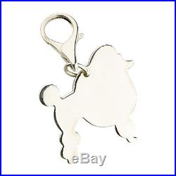 Tiffany & Co. Sterling Silver Poodle Tag Charm for Bracelet! Retired Piece