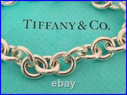 Tiffany & Co. Very RARE Silver 7.5 Charm Bracelet, Hallmarked