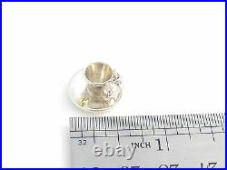 Tiffany Silver 18K Gold Picasso Espresso Tea Cup Charm 4 Bracelet / Necklace