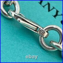 Tiffany and Co Bracelet- 8mm Link- Starter Charm Bracelet- 19 cm