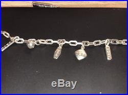 Tiffany and co necklace 1837 Sterling Silver Vintage Charm Bracelet