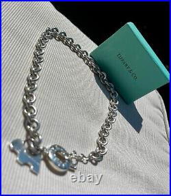 Tiffany co. Sterling silver Scotty Dog Charm Necklace/Bracelet