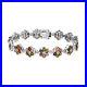 Tourmaline-and-Zircon-Cluster-Bracelet-Platinum-Over-Silver-Size-8-Wt-23-11-Gms-01-csy