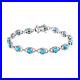 Turquoise-Tennis-Bracelet-in-Platinum-Over-Silver-Size-8-Inches-Wt-11-5-Gms-01-aqkx