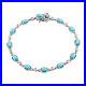 Turquoise-and-White-Zircon-Tennis-Bracelet-Silver-Size-8-Inches-Wt-11-48-Grams-01-ns