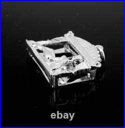 V Rare 1960's Sterling Silver Folies Bergere Stage Paris Sky Line Bracelet Charm V Rare 1960's Sterling Silver Folies Bergere Stage Paris Sky Line Bracelet Charm