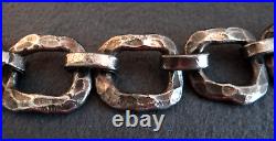 VINTAGE A +De J. ANDERSEN + ERIK DENNING PEWTER BRACELET DENMARK