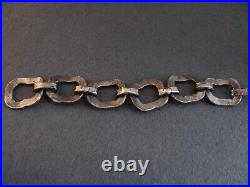 VINTAGE A +De J. ANDERSEN + ERIK DENNING PEWTER BRACELET DENMARK