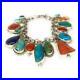 Vintage-Navajo-Sterling-Silver-Multi-Stone-Charm-Bracelet-01-pj
