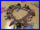 Vintage-STERLING-CHARM-Bracelet-25-CHARMS-Almost-all-are-sterling-ESTATE-Find-01-zoew