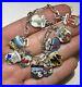 Vintage-Silver-800-10-Dangle-Enamel-European-City-Shield-Charm-6-5-Bracelet-DA5-01-nr