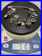 Vintage-Silver-Charm-Bracelet-51g-23-Charms-Miscellaneous-Themed-01-ltuz