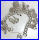 Vintage-Silver-Traditional-16-Charm-Bracelet-67-6g-6-1-2-8-2mm-1976-Heart-Clasp-01-fol