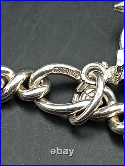 Vintage Sterling Silver Charm Bracelet Solid 23g Collectibles 8 Decorations Gift Vintage Sterling Silver Charm Bracelet Solid 23g Collectibles 8 Decorations Gift