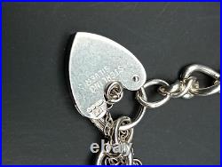 Vintage Sterling Silver Charm Bracelet Solid 23g Collectibles 8 Decorations Gift Vintage Sterling Silver Charm Bracelet Solid 23g Collectibles 8 Decorations Gift
