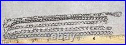 Vintage Sterling Silver Charm Bracelets Lot 40 Charms 5 Starter Bracelets