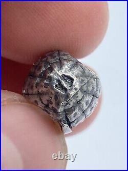 Vintage Sterling Silver Grenade Bracelet Charm By Designer John Atencio