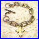 Vintage-Sterling-Silver-and-22-K-Gold-Konstantino-Crucifix-Charm-Bracelet-01-ex