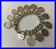 Vtg-Sterling-Silver-English-Charm-Bracelet-12-Threepence-3d-Coins-In-Mounts-01-furw