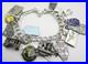 Whimsical-Loaded-15-Charm-Sterling-Silver-Bracelet-states-Travel-Disneyland-36g-01-axbk