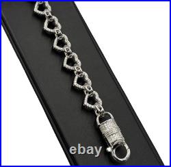 Women Bracelets CZ 925 Sterling Silver Belcher Link Chain Charm Jewellery Gift Women Bracelets CZ 925 Sterling Silver Belcher Link Chain Charm Jewellery Gift