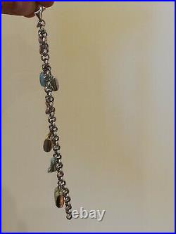 Women's Jaseron/Charms Bracelet In Solid Silver