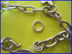 Wright & Teague sterling silver 100% authentic charm bracelet uk hallmarked